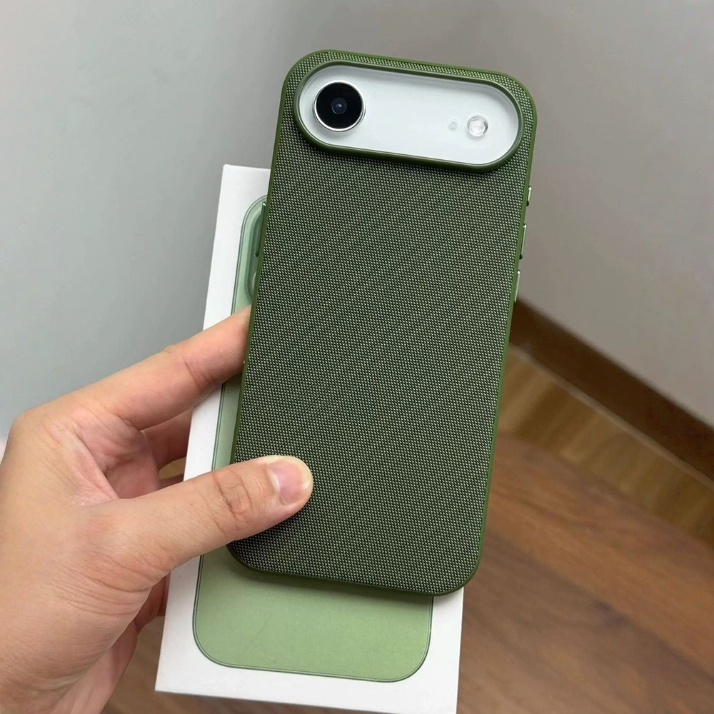 Tech Accessories Hard Case - حافظة هاتف مغناطيسية من القماش المنسوج