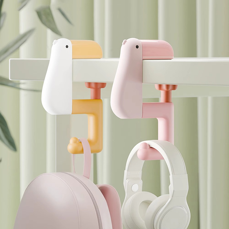 Tech Accessories For Office Desk - 1-5 قطع من خطافات تعليق الحقائب