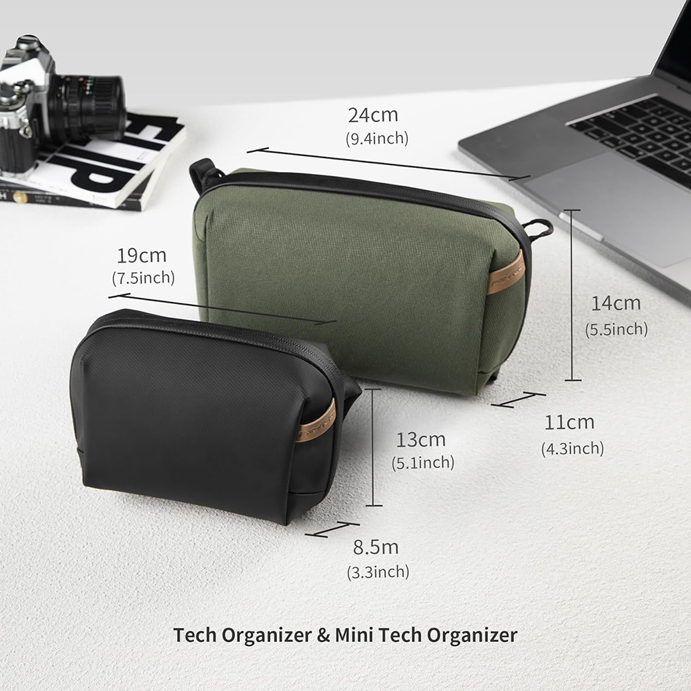 حقيبة إكسسوارات PGYTECH مقاومة - مراجعة Tech Accessories Bag وسعره
