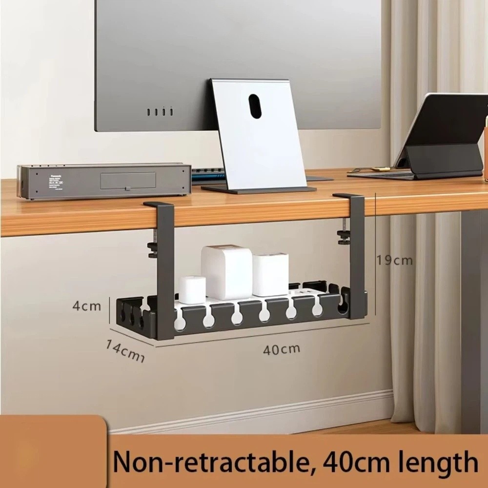 حامل كابلات قابل للتمديد تحت ا - مراجعة Desk Cable Clip وسعره