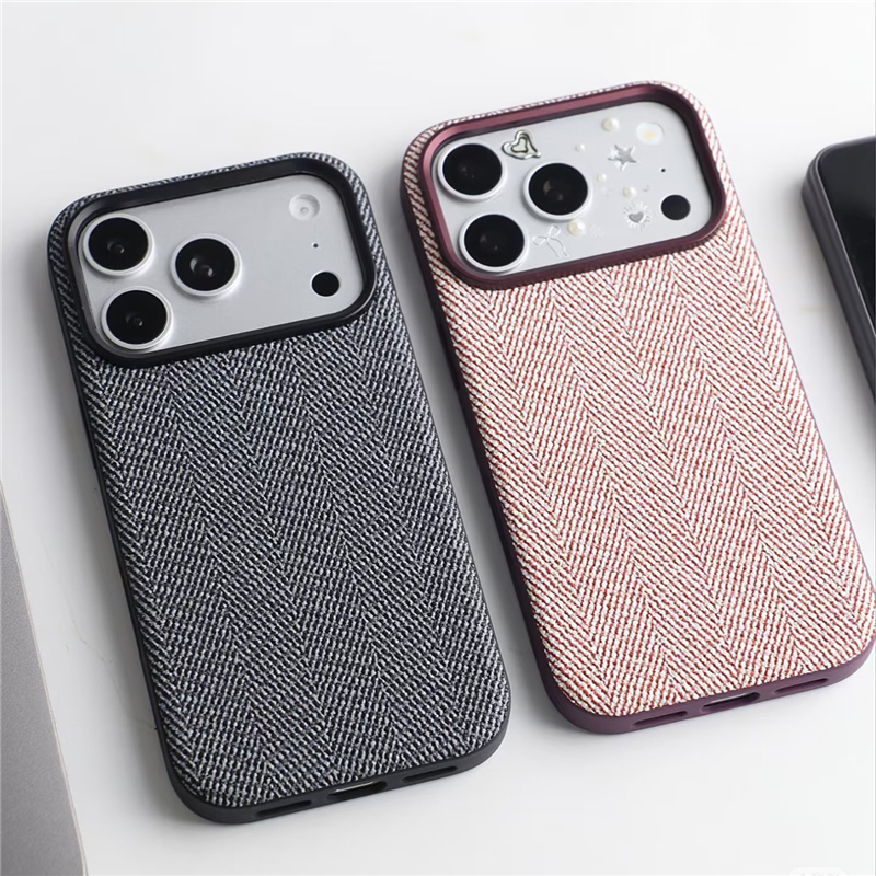 غطاء هاتف فاخر من القماش المنس - مراجعة Tech Accessories Hard Case وسعره
