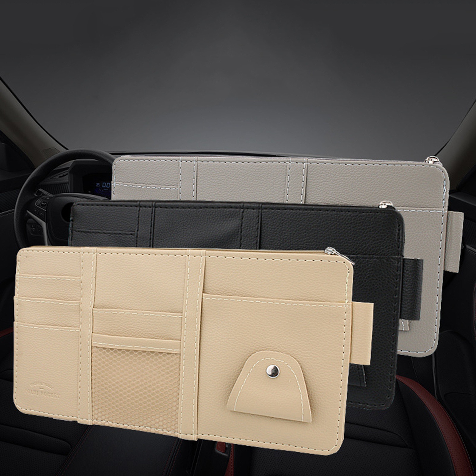 منظم لحاجب الشمس في السيارة، م - مراجعة Tech Accessories Bag وسعره