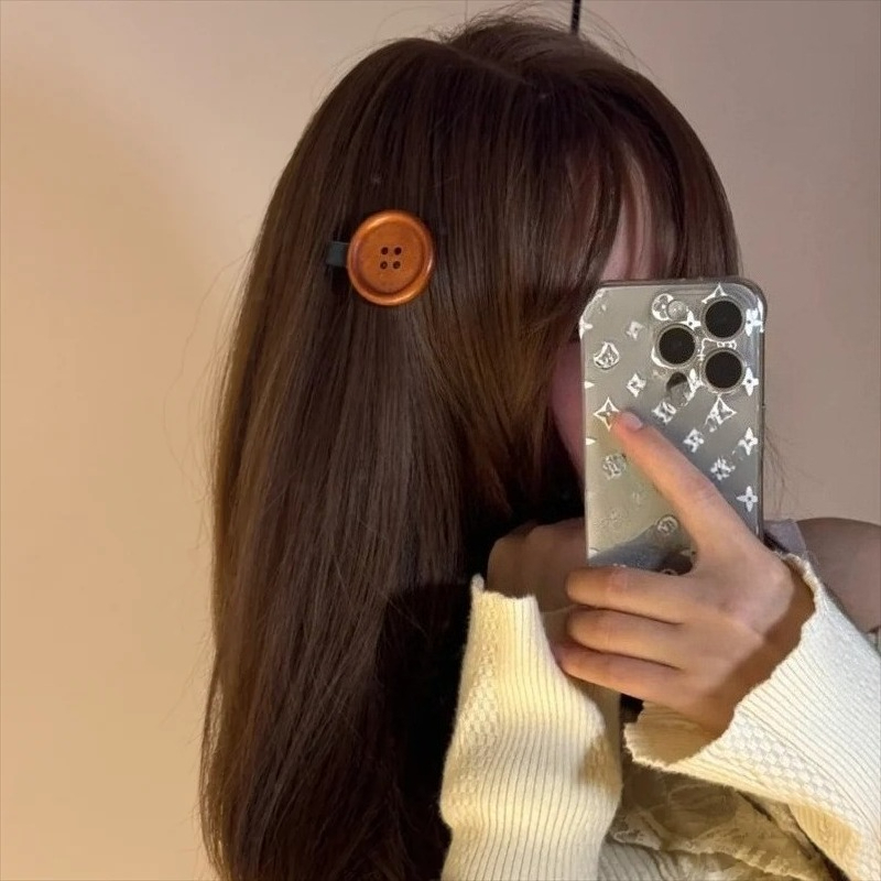 الرجعية براون لطيف زر مشبك شعر - مراجعة Tech Inspired Accessories وسعره
