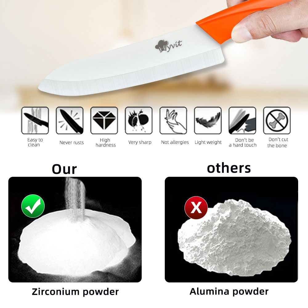 مجموعة سكاكين سيراميك للمطبخ 3 - مراجعة High Tech Kitchen Accessories وسعره