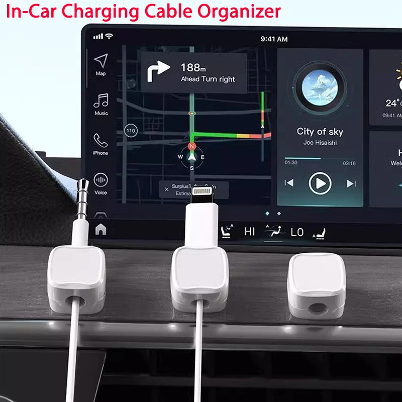 مشبك كابل مغناطيسي، حامل كابلا - مراجعة Desk Cable Clip وسعره