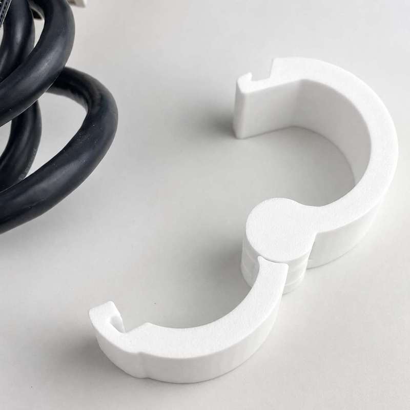 مشبك تنظيم الكابلات العالمي 30 - مراجعة Desk Cable Clip وسعره