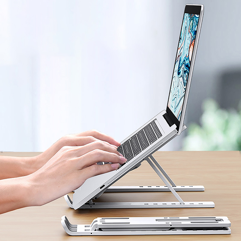 حامل كمبيوتر محمول عالمي قابل  - مراجعة Laptop Stand Bamboo وسعره