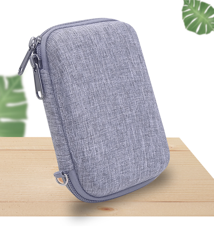 حقيبة صلبة من الكتان الرمادي م - مراجعة Tech Accessories Hard Case وسعره