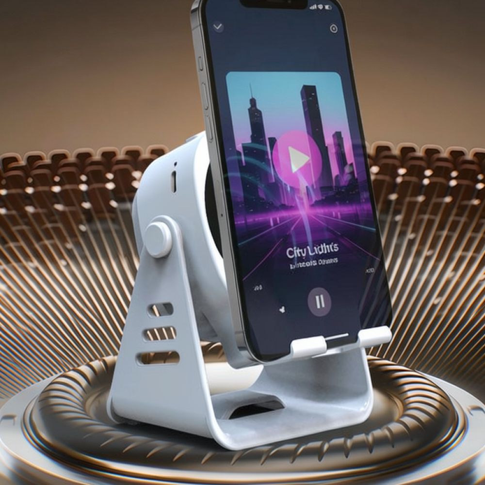 حامل هاتف مع مكبر صوت بلوتوث م - مراجعة Tech Accessories Speaker وسعره